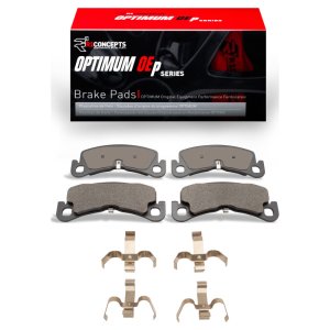 Tesla Model X Brake Pads - Front - R1 Concepts - Optimum OE - `21-`25